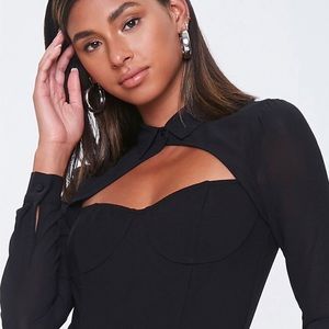 Forever 21 Cutout Bodysuit